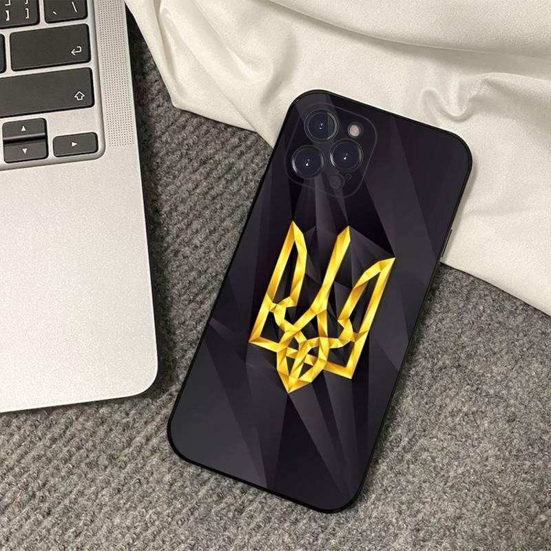 iPhone14/13 Pro烏克蘭國旗耐用防刮擦防震保護殼