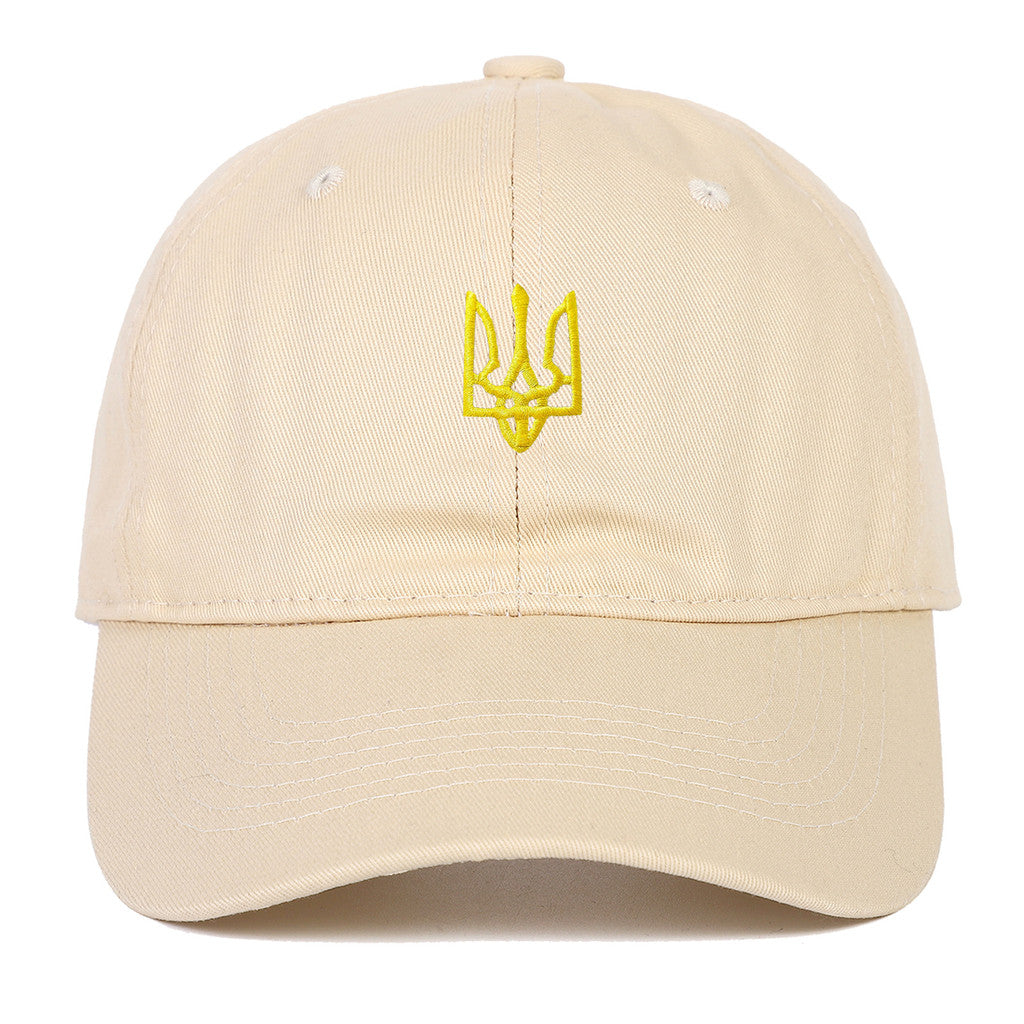 烏克蘭徽章可調節戶外運動旅行防曬棒球帽