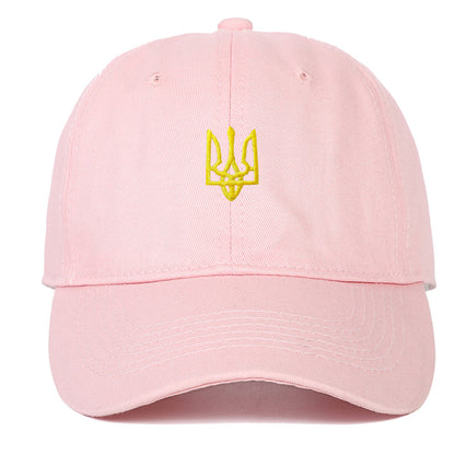 烏克蘭徽章可調節戶外運動旅行防曬棒球帽