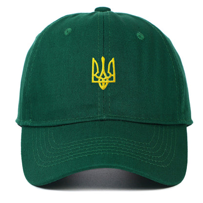 烏克蘭徽章可調節戶外運動旅行防曬棒球帽