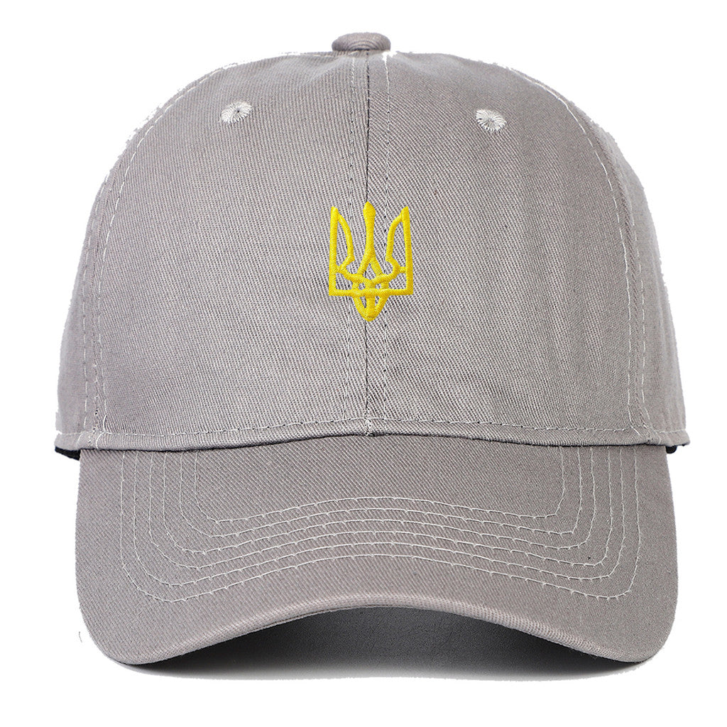 烏克蘭徽章可調節戶外運動旅行防曬棒球帽