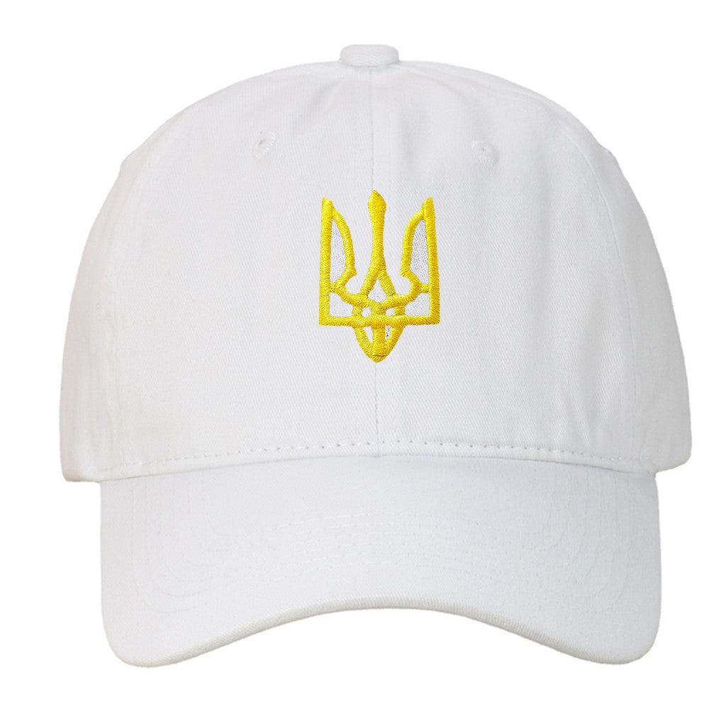 烏克蘭徽章可調節戶外運動旅行防曬棒球帽