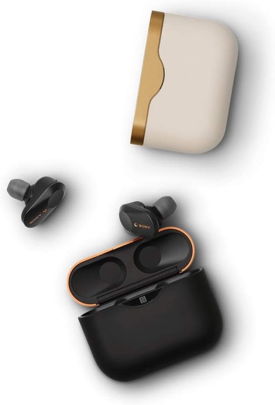 Sony WF-1000XM3 True Wireless Bluetooth Noise Canceling in-Ear Headphones Black